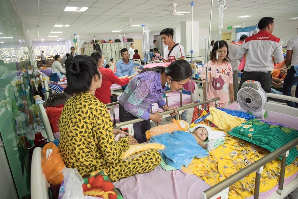Dengue fever promotion in hospital